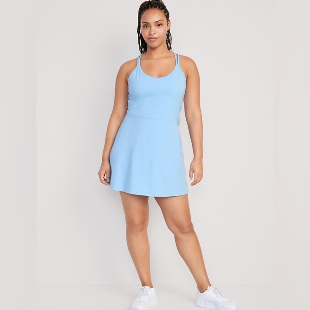 Light Blue Strappy Dress